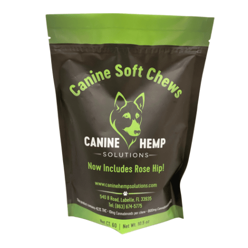 CANINE SOFT CHEWS (10Chews) with Rose Hip