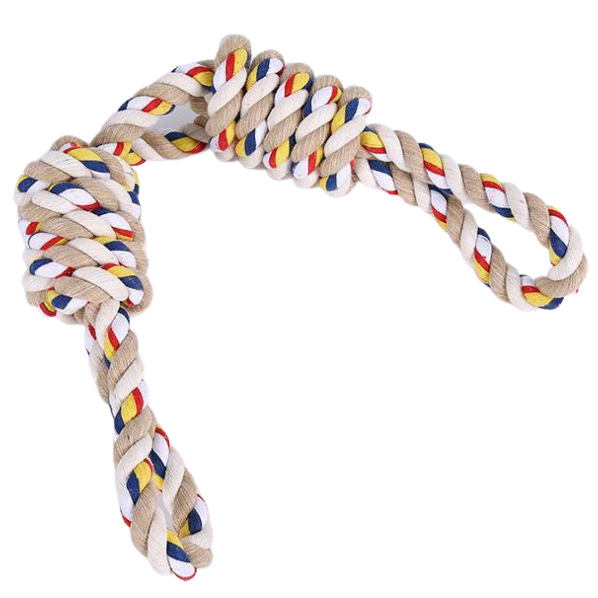 Thick Braided Knotted Rope Dog Toy for Large Dogs Dog Toy for