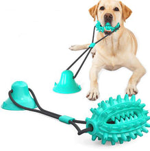Load image into Gallery viewer, Single Suction Multifunction Interactive Chewy Dog Toy
