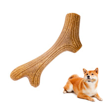 Load image into Gallery viewer, Gigwi Wooden Antler Series Interactive Chew Toy for Aggressive Dogs (Natural Wood Flavor)
