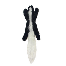 Load image into Gallery viewer, crinkle squeaky durable dog toy, no stuffing squeaky plush skunk dog toys, interactive squeaky dog toy

