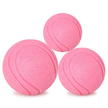 Load image into Gallery viewer, tough chewy ball dog toy, chewy balls for dogs, best balls for dogs, tpr dog balls, training balls for dogs - pink
