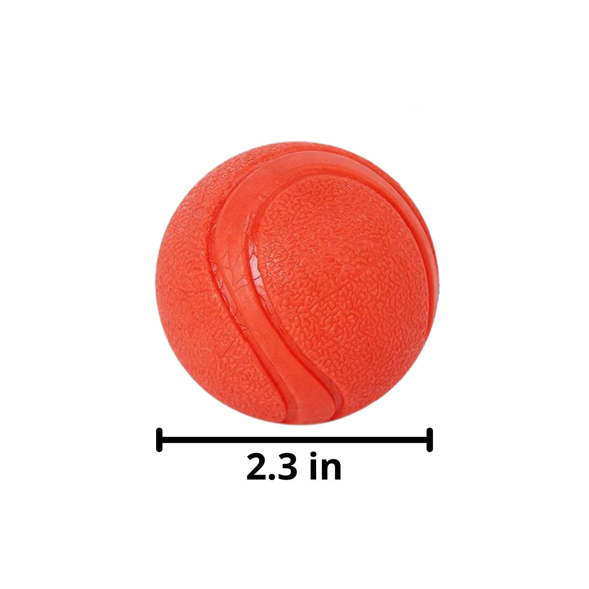 Tough TPR Chewy Dog Toy Balls Fetch n Play Toys